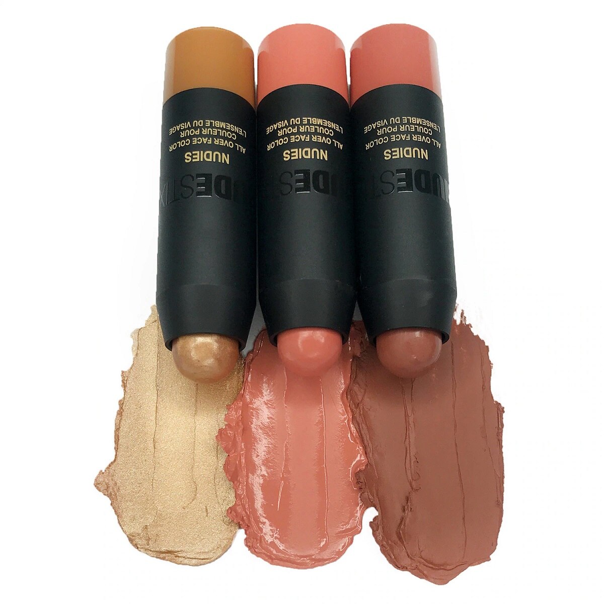 MINI NUDIES BLUSH, BRONZE, GLOW KIT (KIT FACIAL)